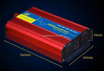 純正弦波逆變器車載逆變器家用逆變器恒流電源太陽能逆變器48V6000W逆變器